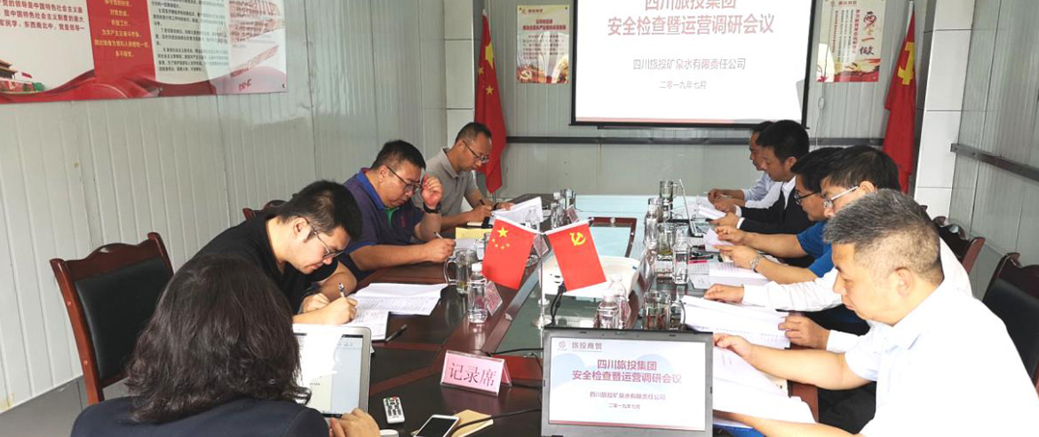 集团辅导赴壹定发商贸安全出产查抄及运营调研