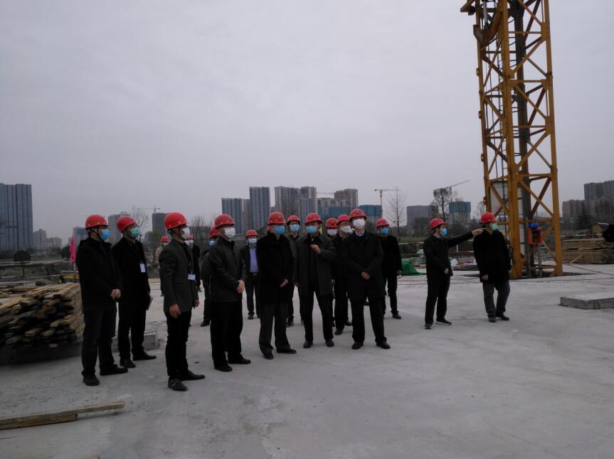 壹定发集团党委书记、董事长任丁率队 赴金牛宾馆查抄工程复工工作