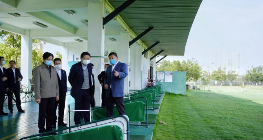 壹定发集团党委书记、董事长任丁率队调查四川游览学院