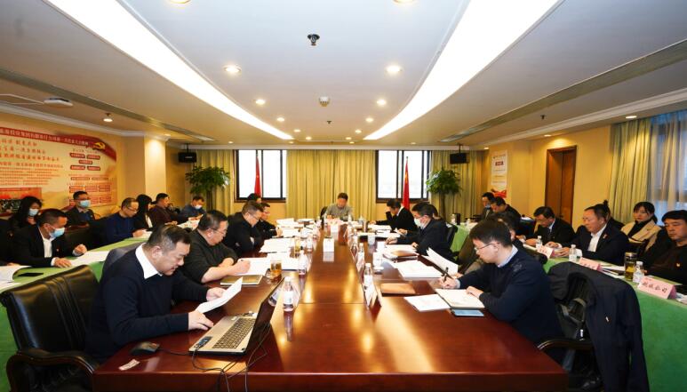 壹定发集团党委召开党组织书记抓党建述职评议会