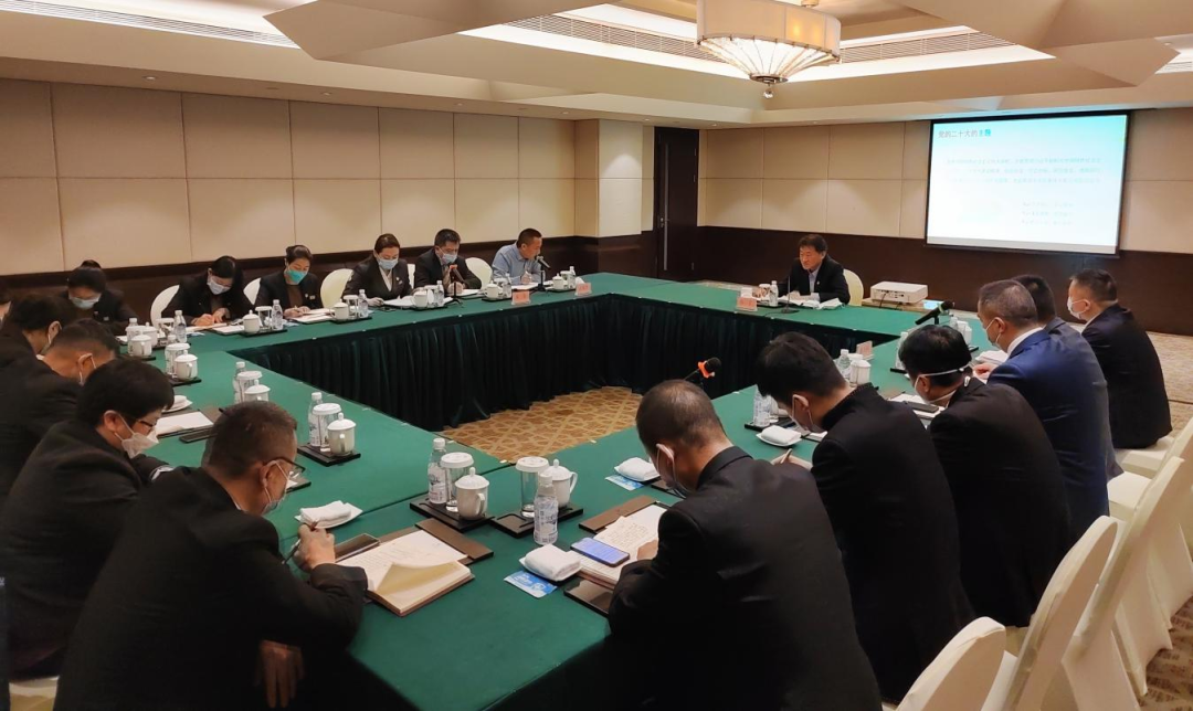 四川省壹定发集团党委书记、董事长任丁赴基层联系点宣讲党的二十大心灵