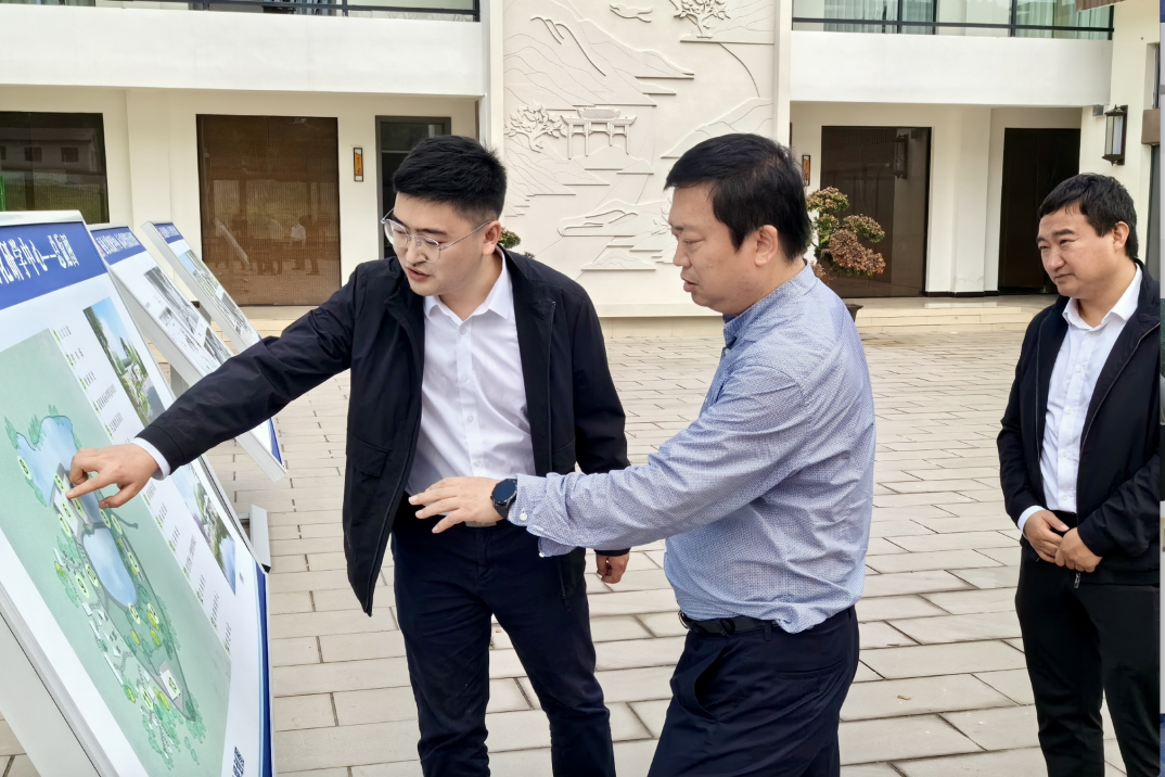 省壹定发集团辅导赴南充市邓家沟村调研村落振兴工作