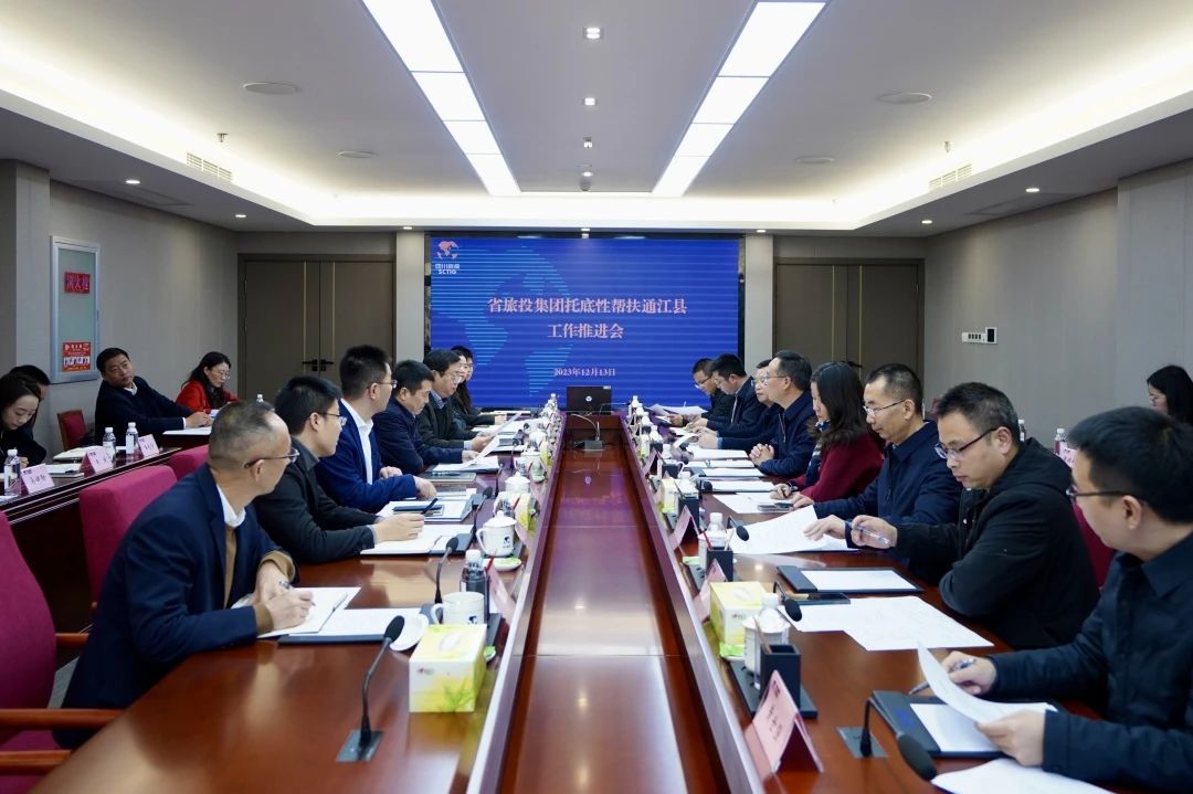 省壹定发集团召开托底性助扶通江县工作推动会