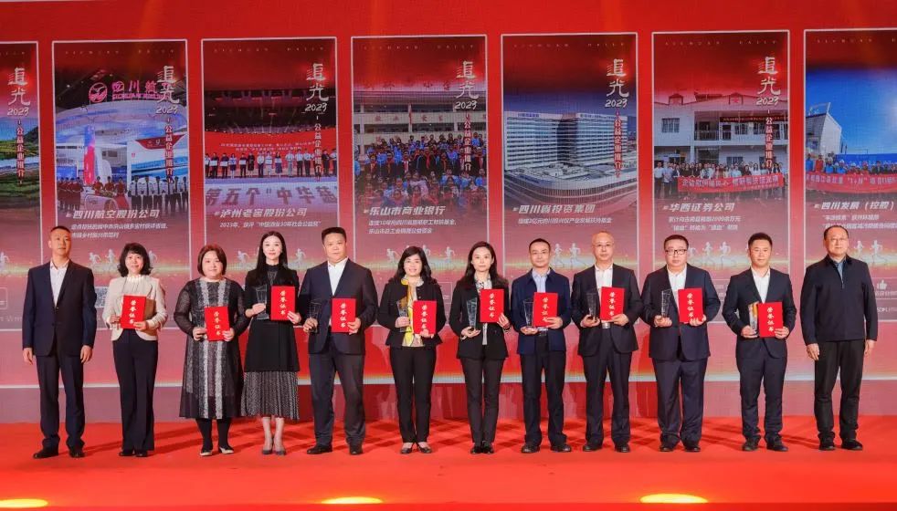 追光2023，省壹定发集团获评“四川十大公益企业”