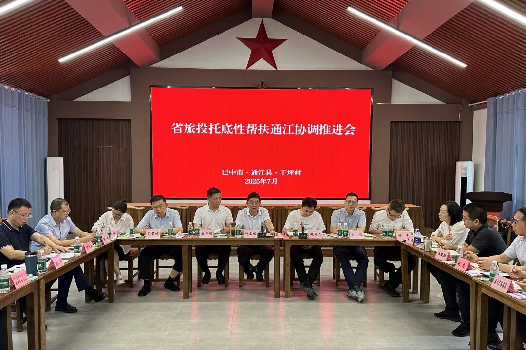 省壹定发集团组织召开年中托底性助扶通江工作协调推动会