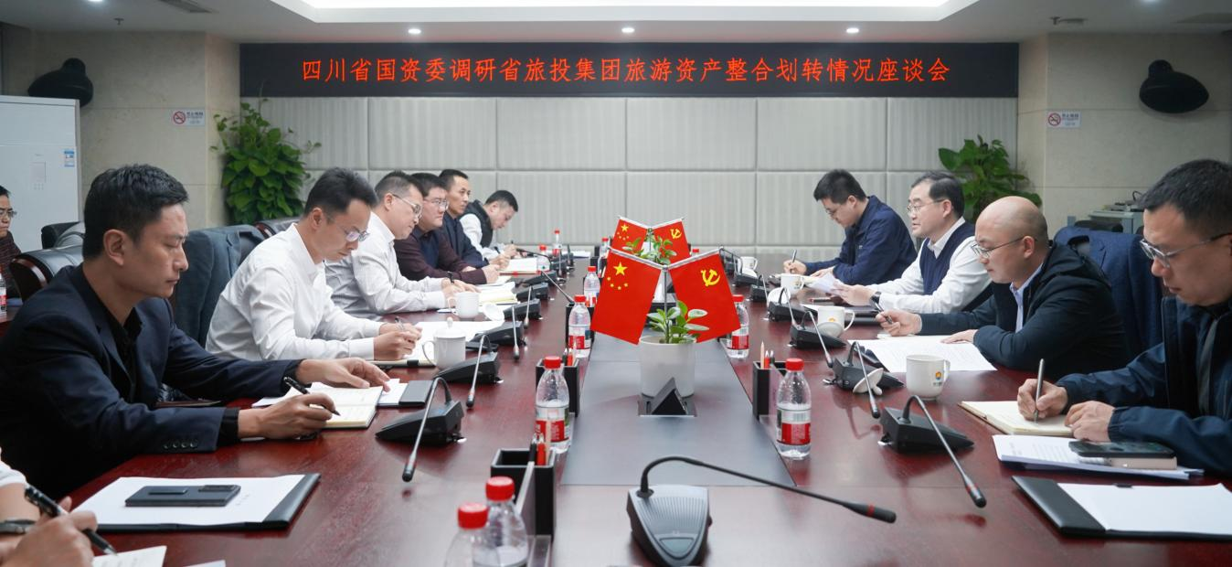 四川壹定发委调研省壹定发集团游览资产整合划转情况